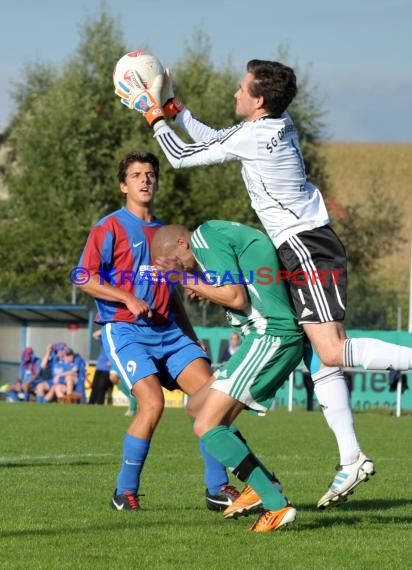 TSV Obergimpern - SG Wiesenbach 15.09.2012 Landesliga Rhein Neckar (© Siegfried)